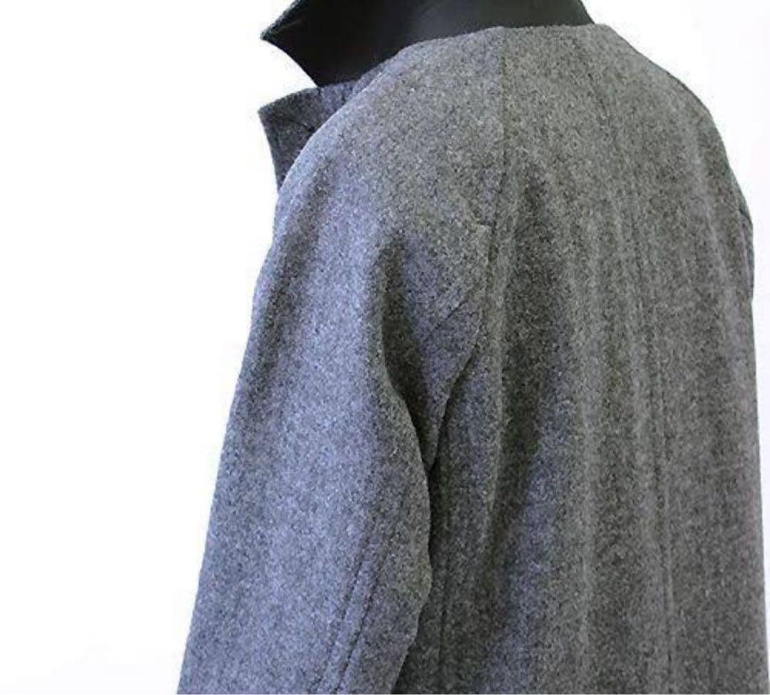 ハリスツイード　HARRIS TWEED ステンカラーコート　美品
