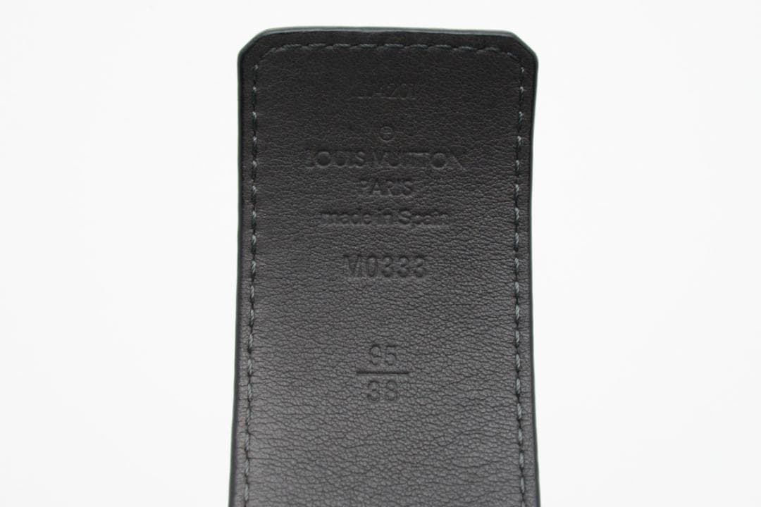 【美品】ルイヴィトン サンチュール ダミエ 40MM M0333T 95cm