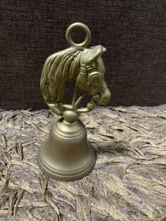 アンティーク真鍮　馬呼び鈴