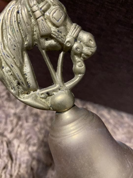 アンティーク真鍮　馬呼び鈴