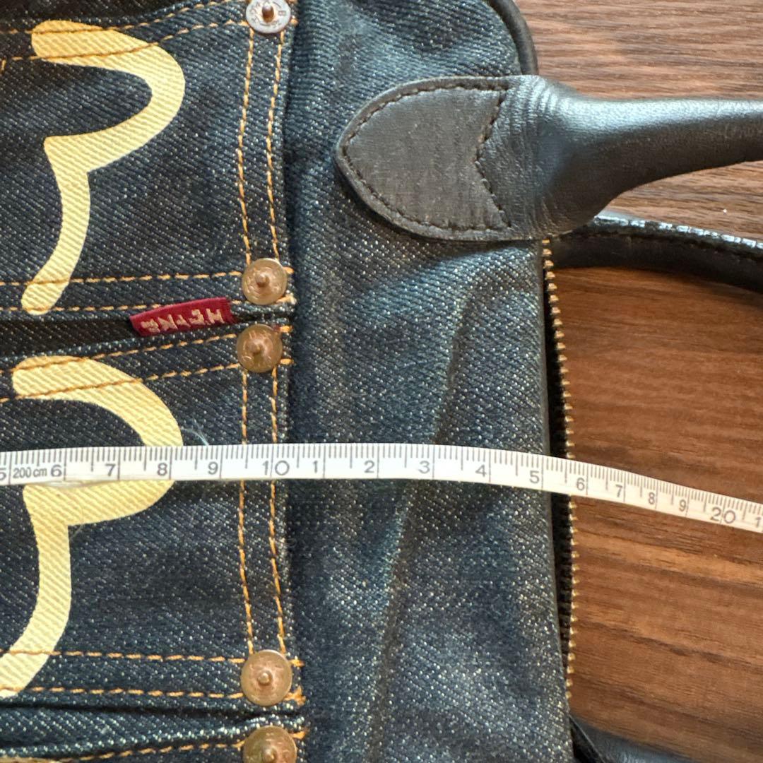 エビス　デニムハンドバッグ