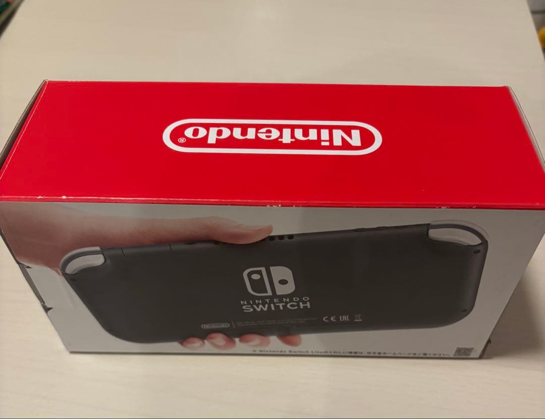 美品 Nintendo Switch Lite グレー 箱付き