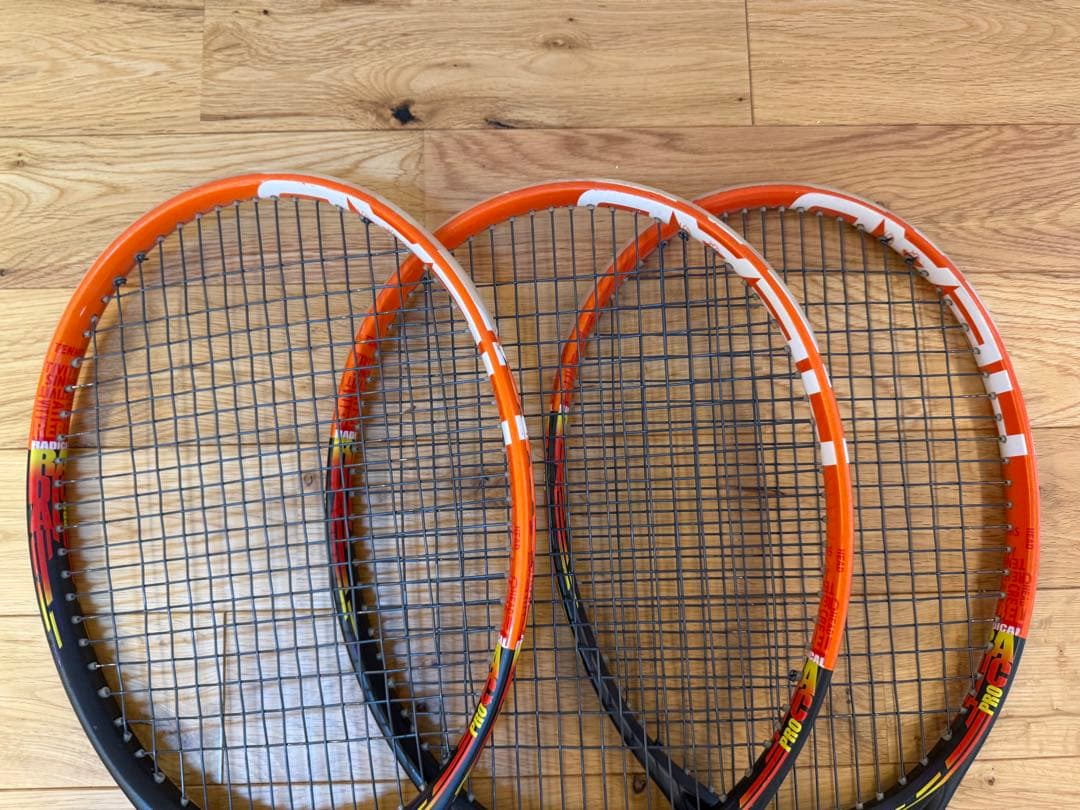 HEAD Radical Pro ラジカル プロ 硬式テニスラケット 3本