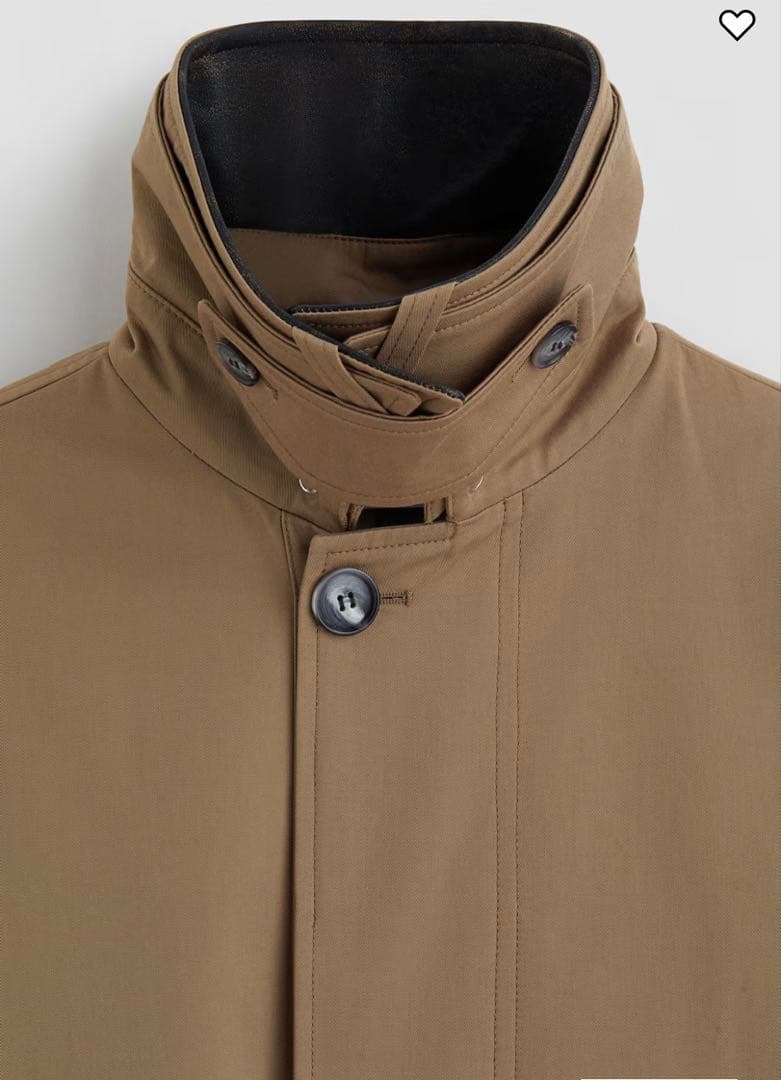 25SS  ATELIER コットンマックスタイルコート ベージュ　ロング