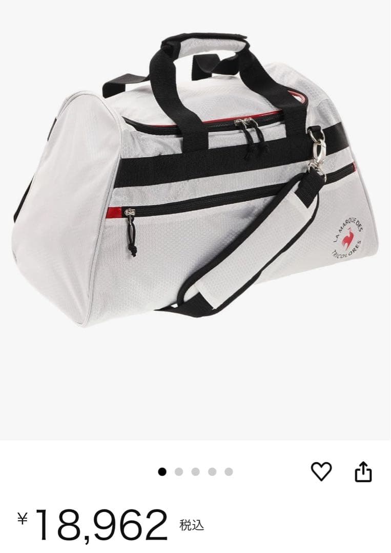 ルコック スポルティフ ボストンバッグ ゴルフ部活 ジム スポーツ 男女兼用