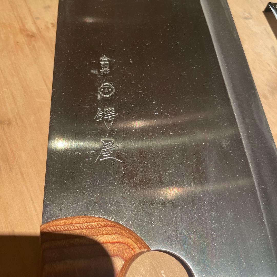 日本製 麺切り包丁セット 2本