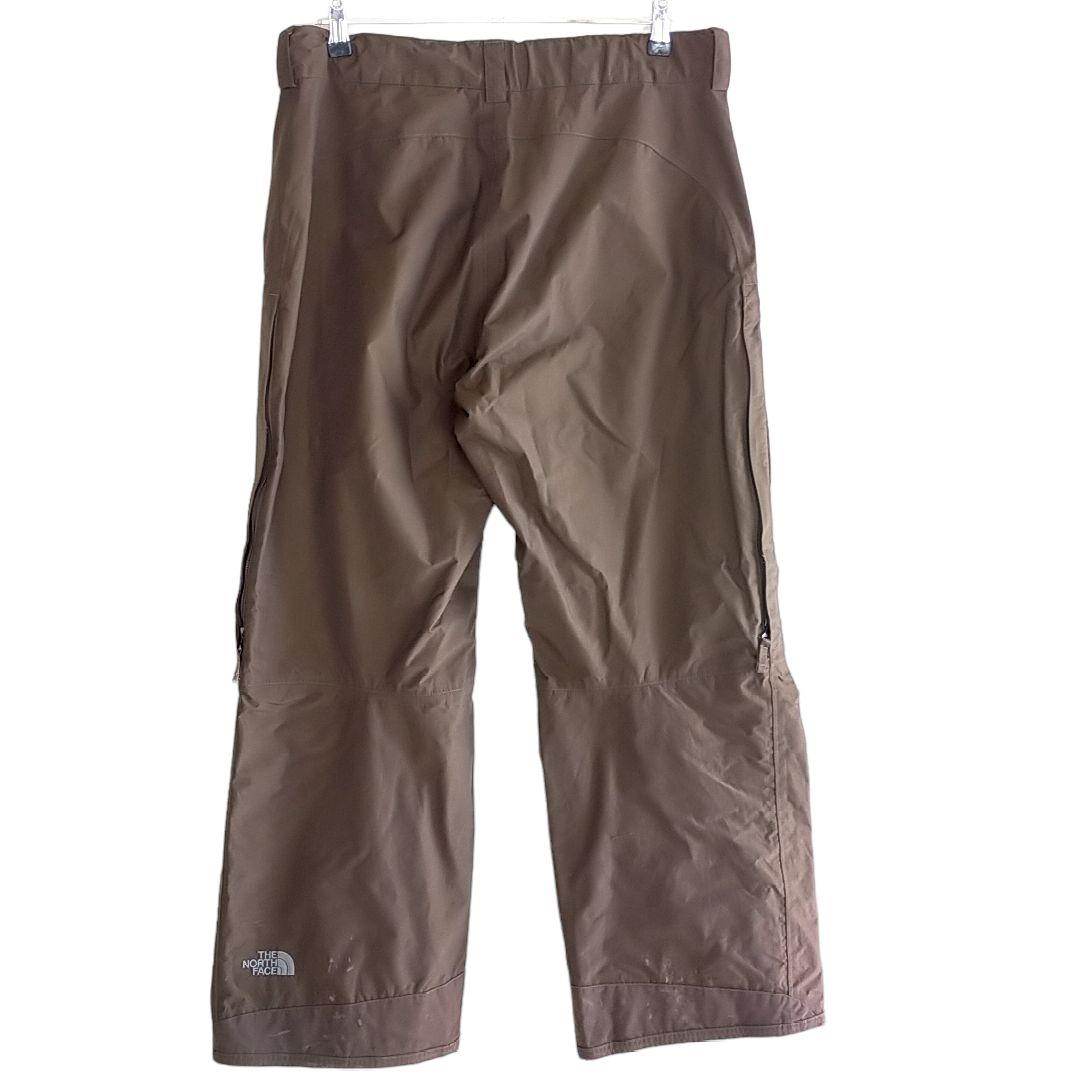 【高機能】US ノースフェイス HYVENT 茶 スノーボード パンツ スキー