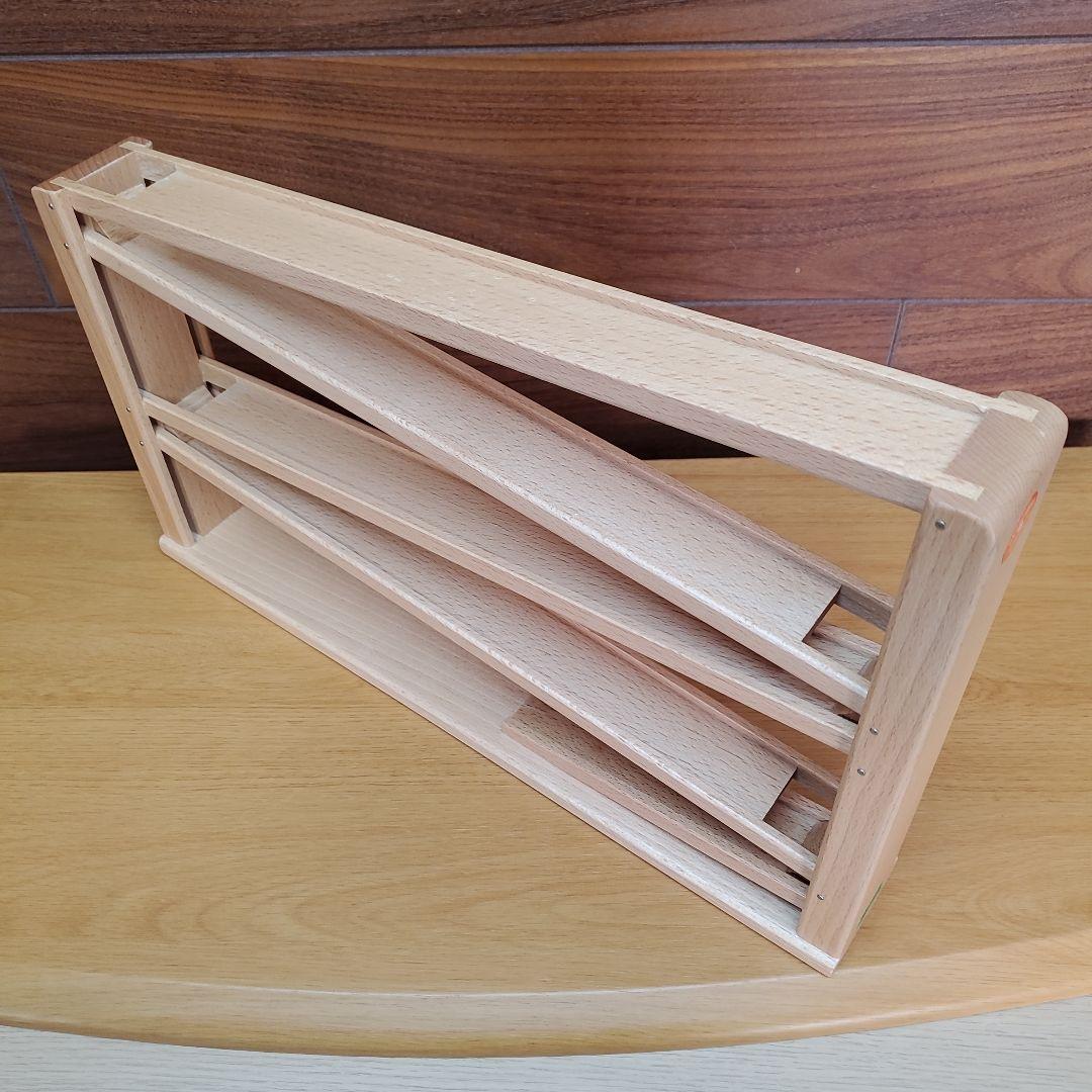 ベック社 トレインカースロープ 木製 木 知育玩具 クネクネバーン 大 Beck