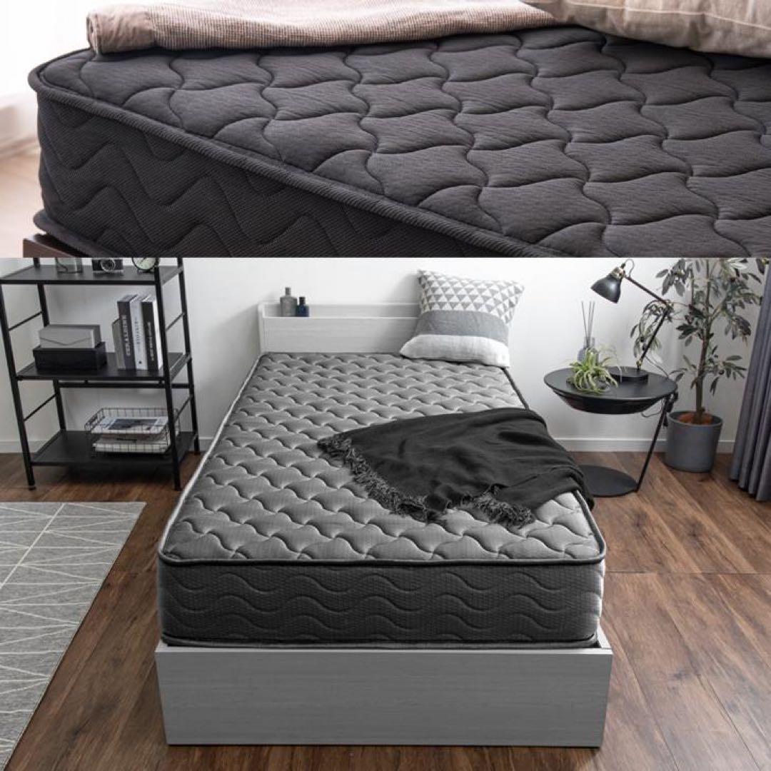 マットレス ダブル ポケットコイル 圧縮マットレス トリプルエッジサポート