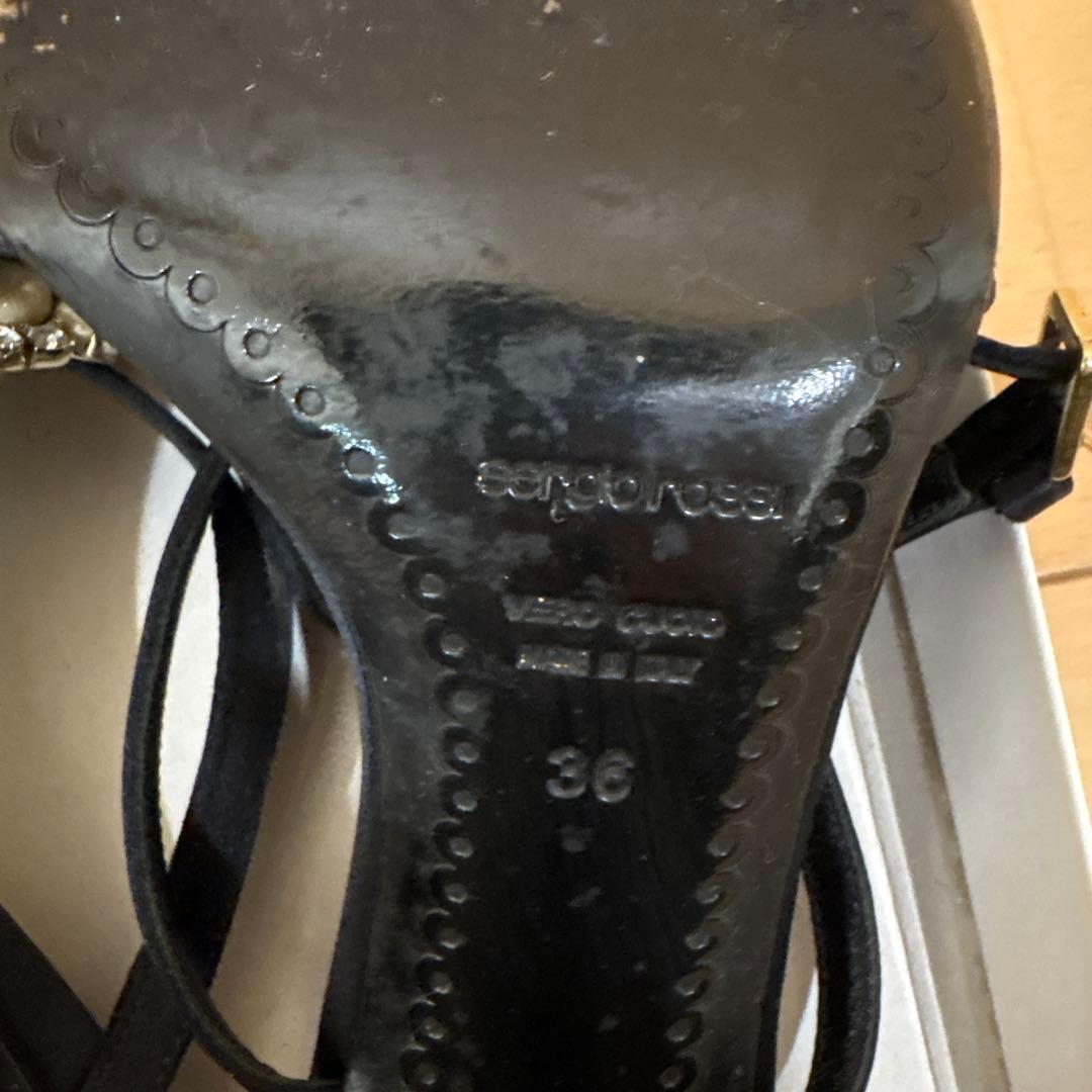 Sergio Rossi ブラック ハイヒール