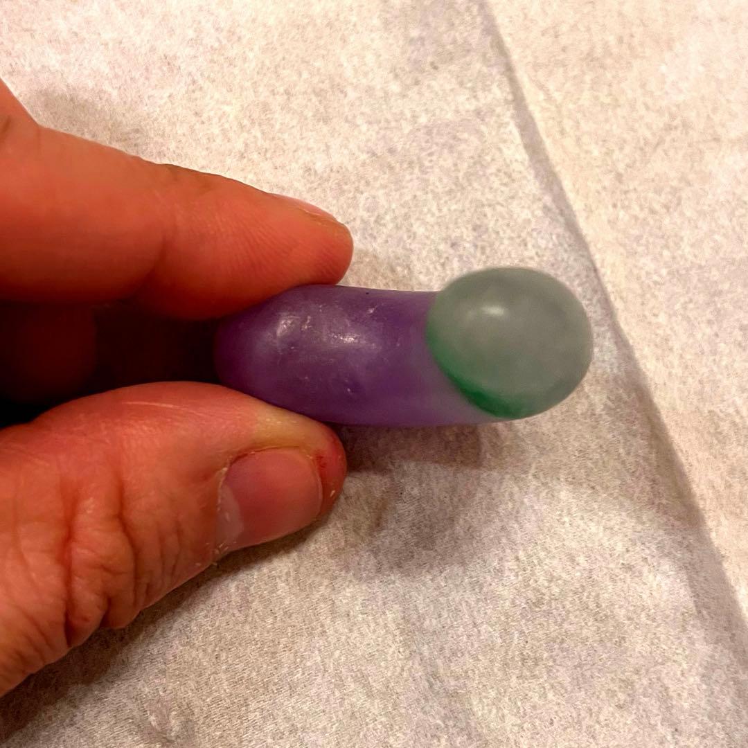 ※※りんご娘さん専用※※ 古墳期　希少　三色翡翠勾玉