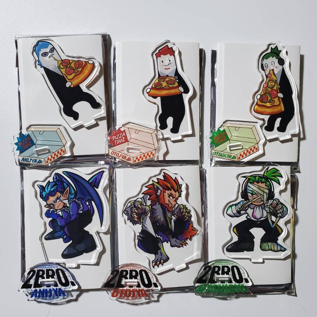 A*U様 2BRO. 15周年 POP UP STORE アクリルスタンド 全6