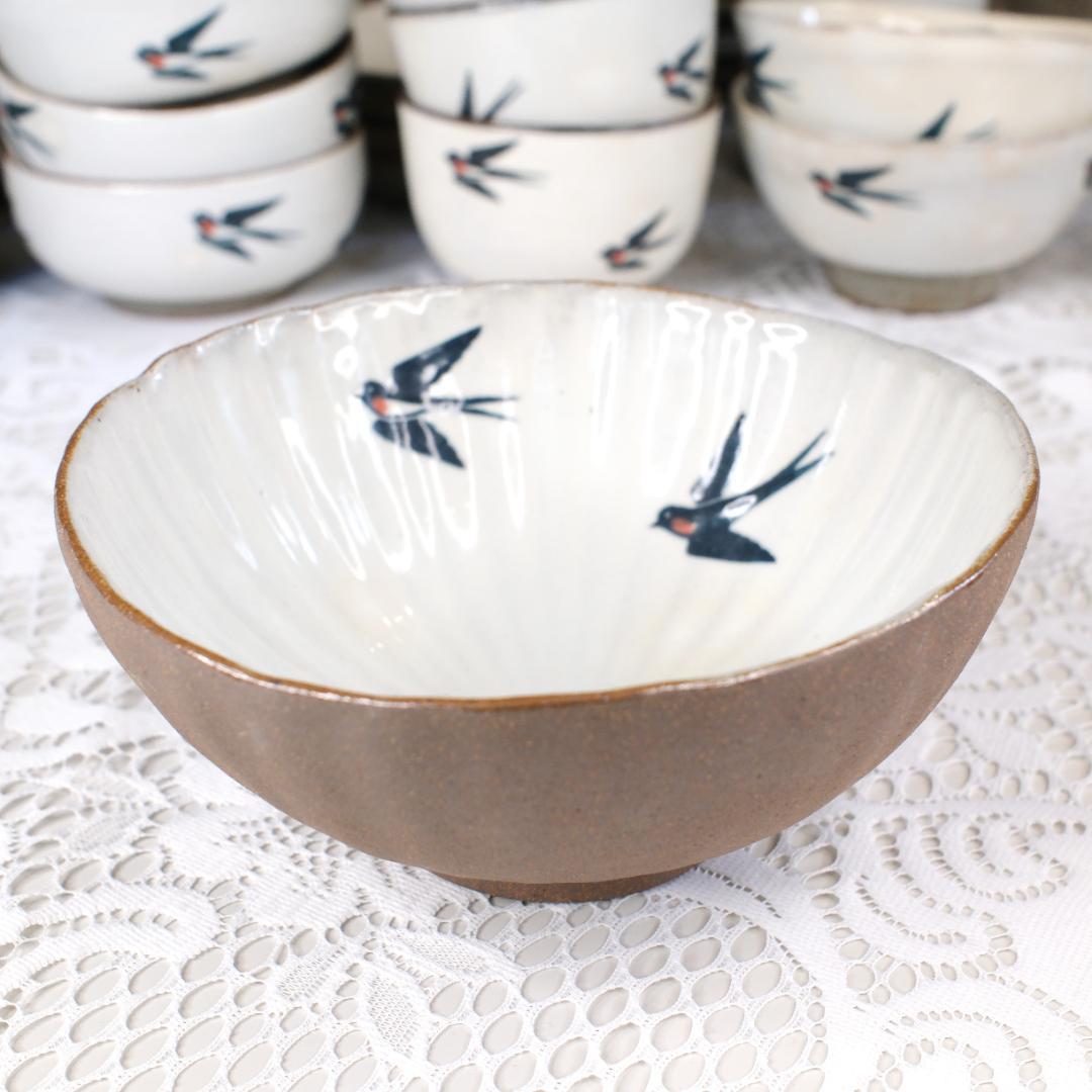 【Samercifyさま専用】西端春奈さんツバメのお椀・小丼