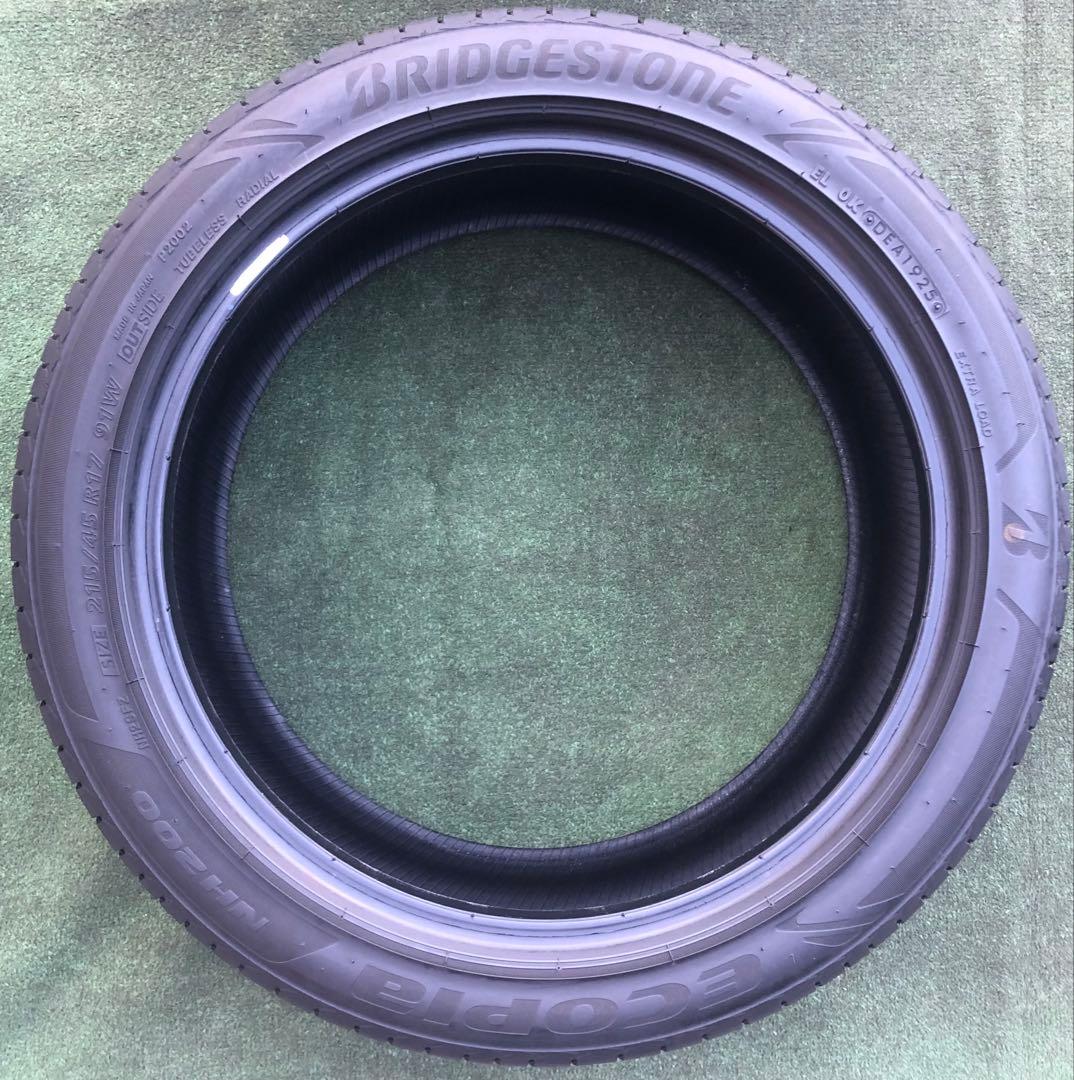 215/45 R17 BRIDGESTONE ラジアルタイヤ2025年
