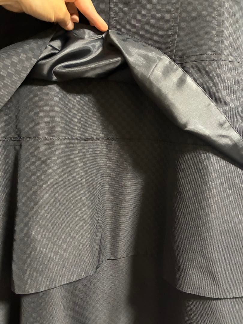 新品　ヒロココシノ コシノヒロコ ヒロコビス チェスターコート　黒■定価7万