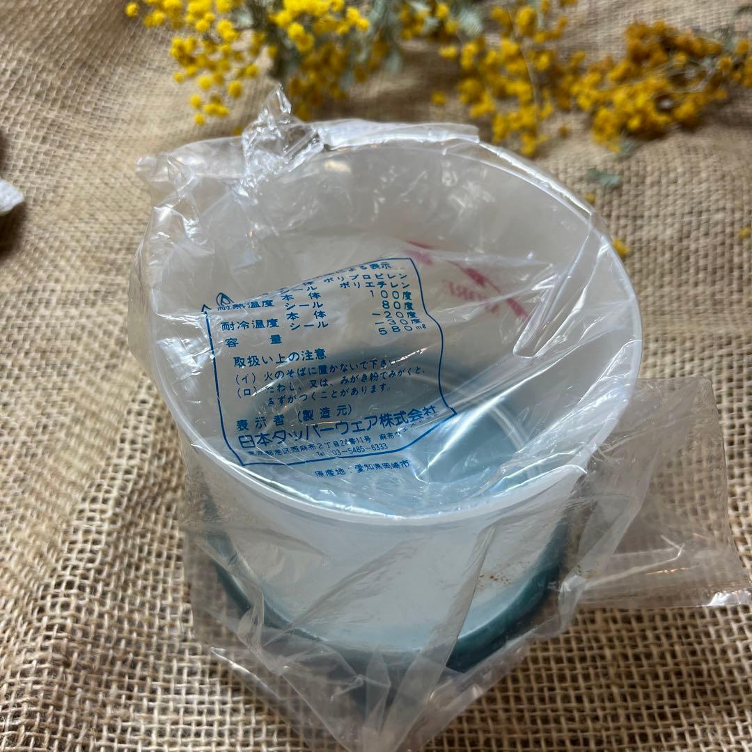 日本製　Tupperware タッパーウェア　キャニスター　未使用