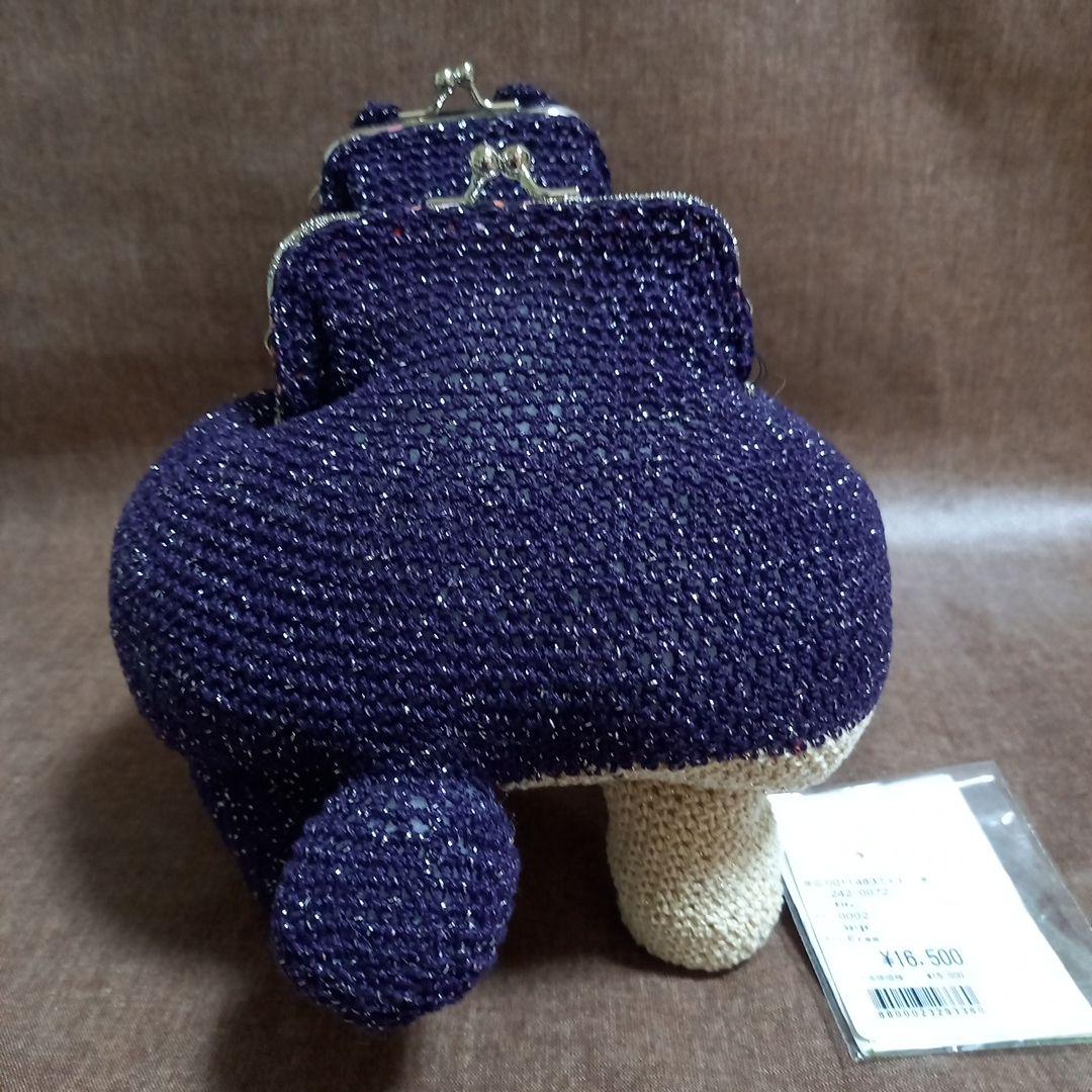 新品　アッシュペーフランス　hitoco がま口　猫　作家　ハンドメイド