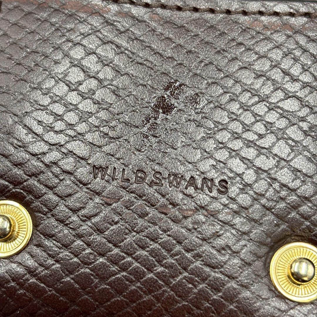 美品✨ワイルドスワンズ　M3-PARM ESD CH 二つ折り財布