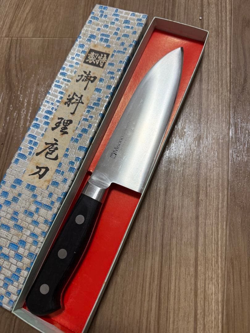 ミソノ　洋出刃包丁　刃渡り17cm