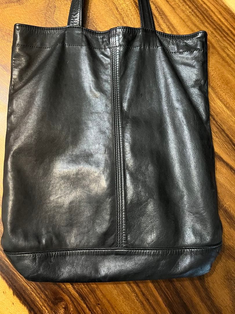 ポーター　porter 黒のレザートートバッグ
