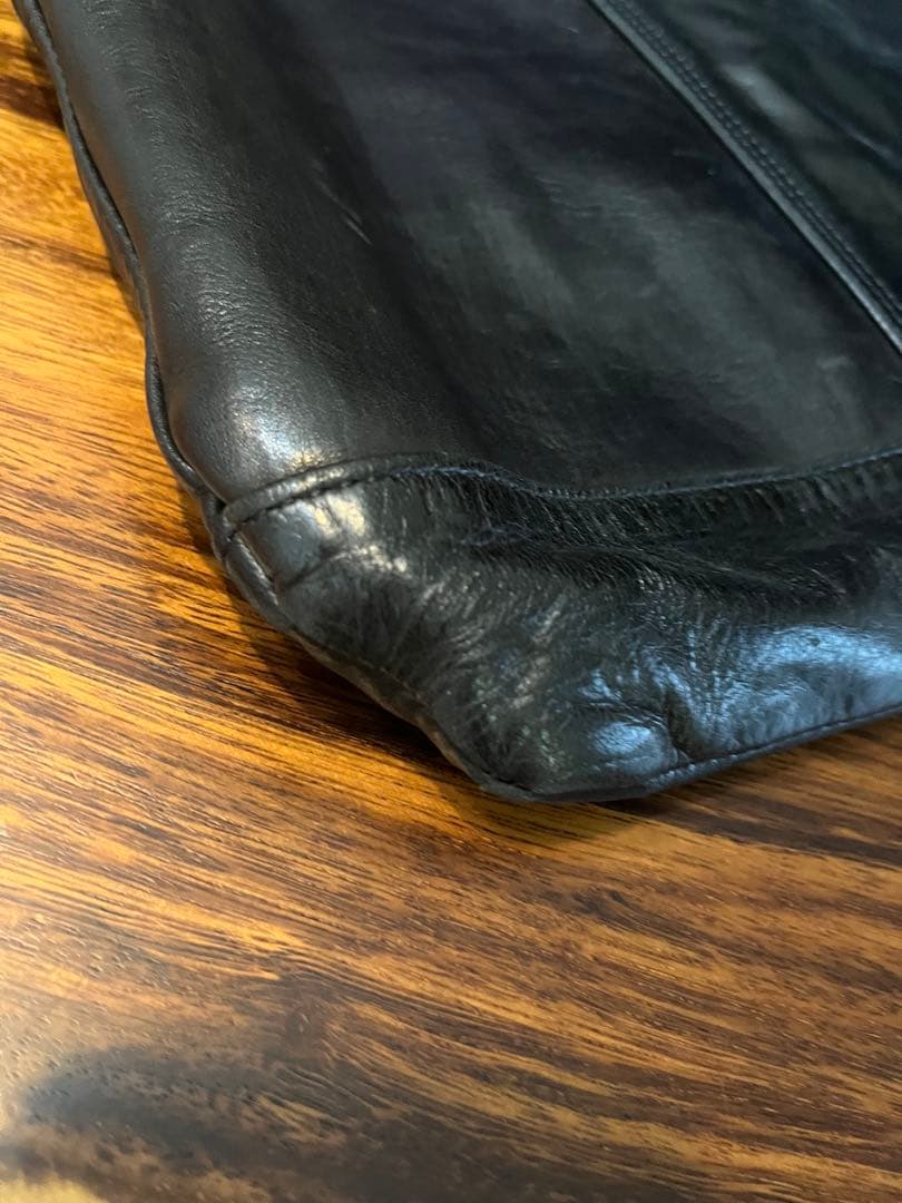 ポーター　porter 黒のレザートートバッグ