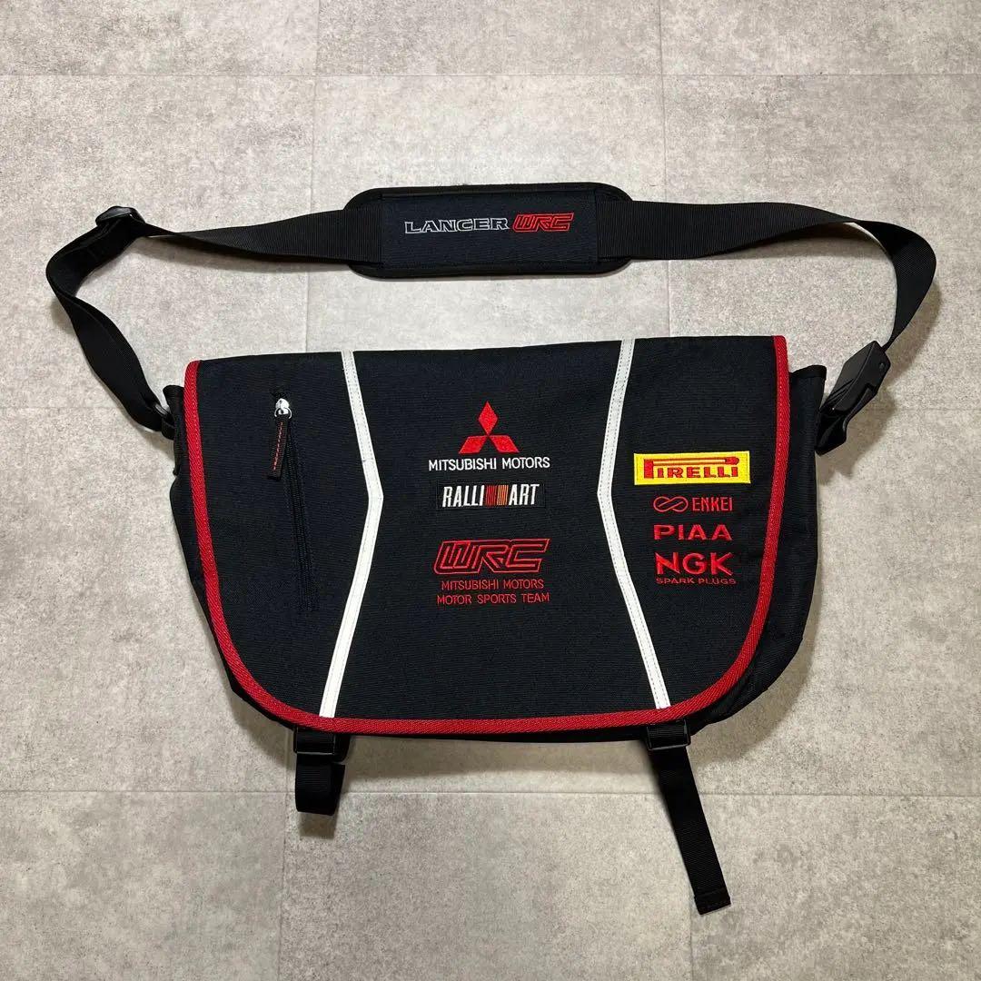 バッグ MITSUBISHI MOTORS messenger Bag Black