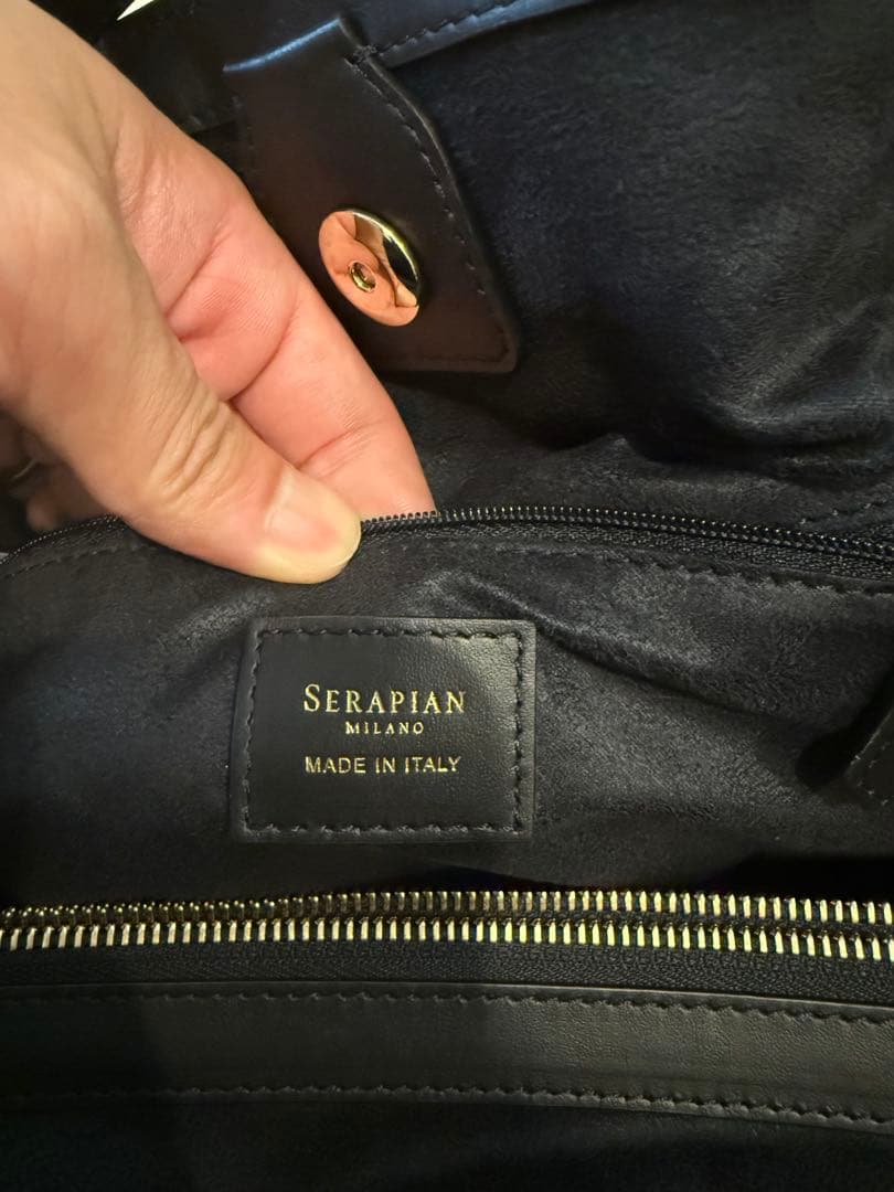 Serapian MOSAICO製SECRETトートバッグ