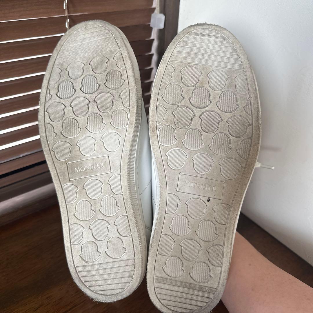 MONCLER ホワイト スニーカーサイズ41
