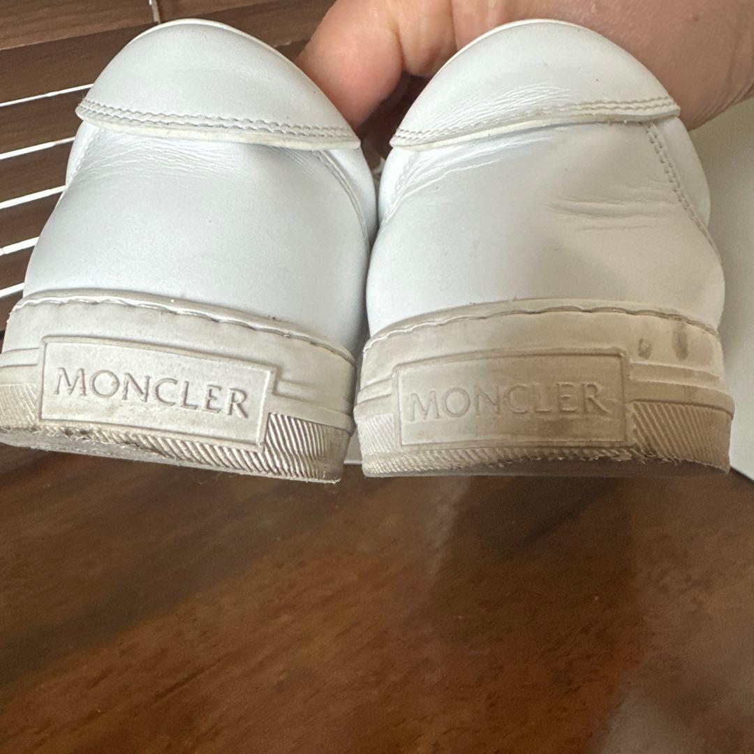 MONCLER ホワイト スニーカーサイズ41