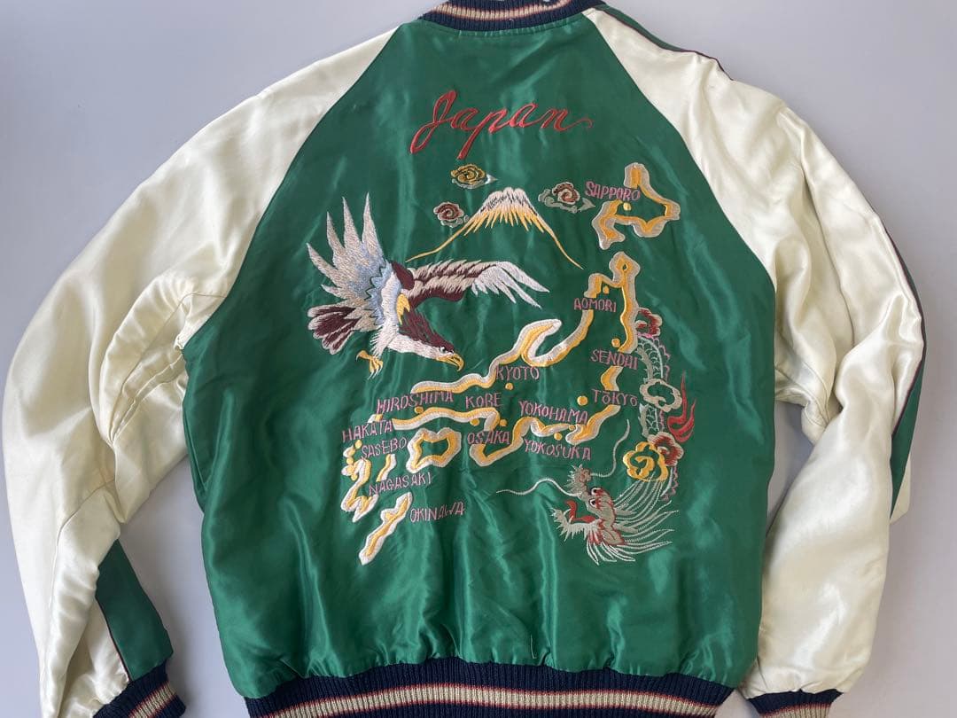 東洋 スカジャン Lサイズ 67th FTR-BOMB SQUAD