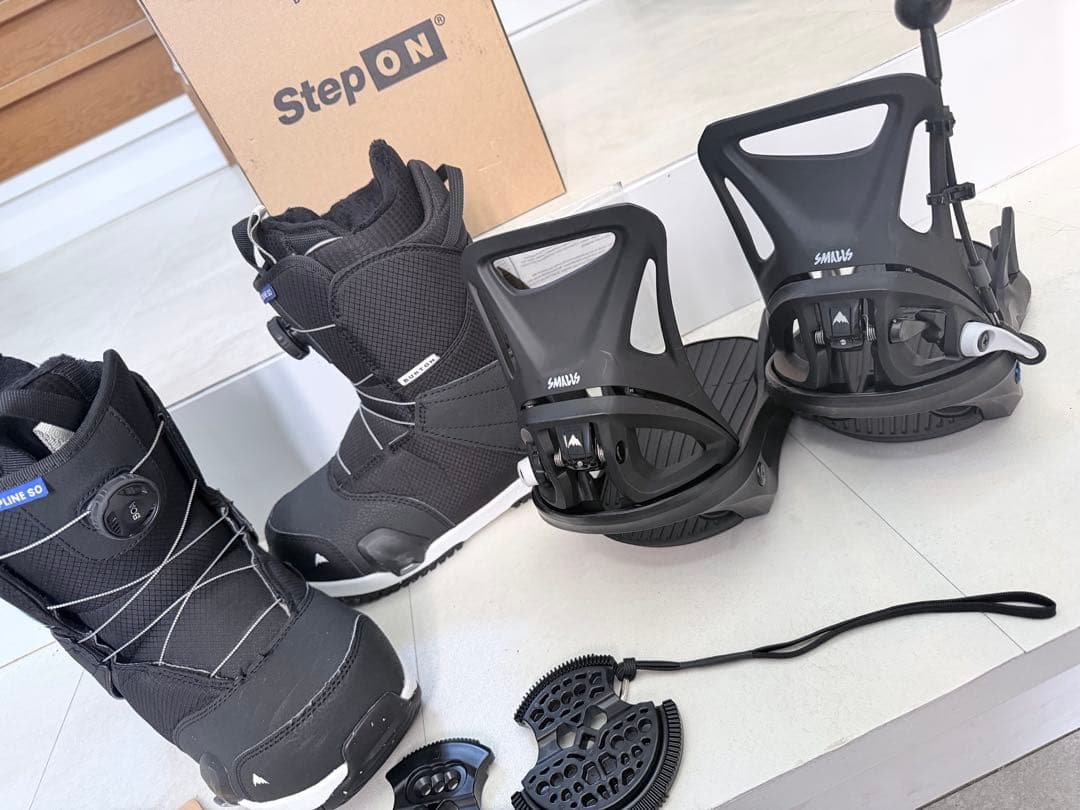BURTON STEP ON スノーボードブーツとバインディングセット　フル装備