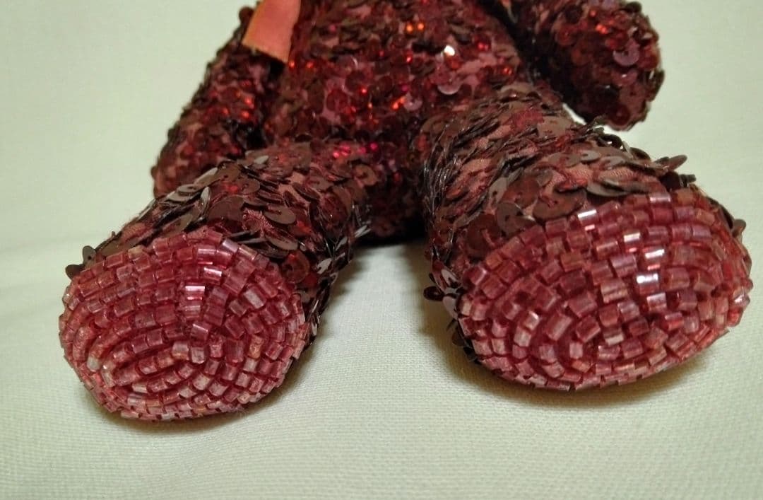 (田川啓二) スパンコール刺繍のベアR