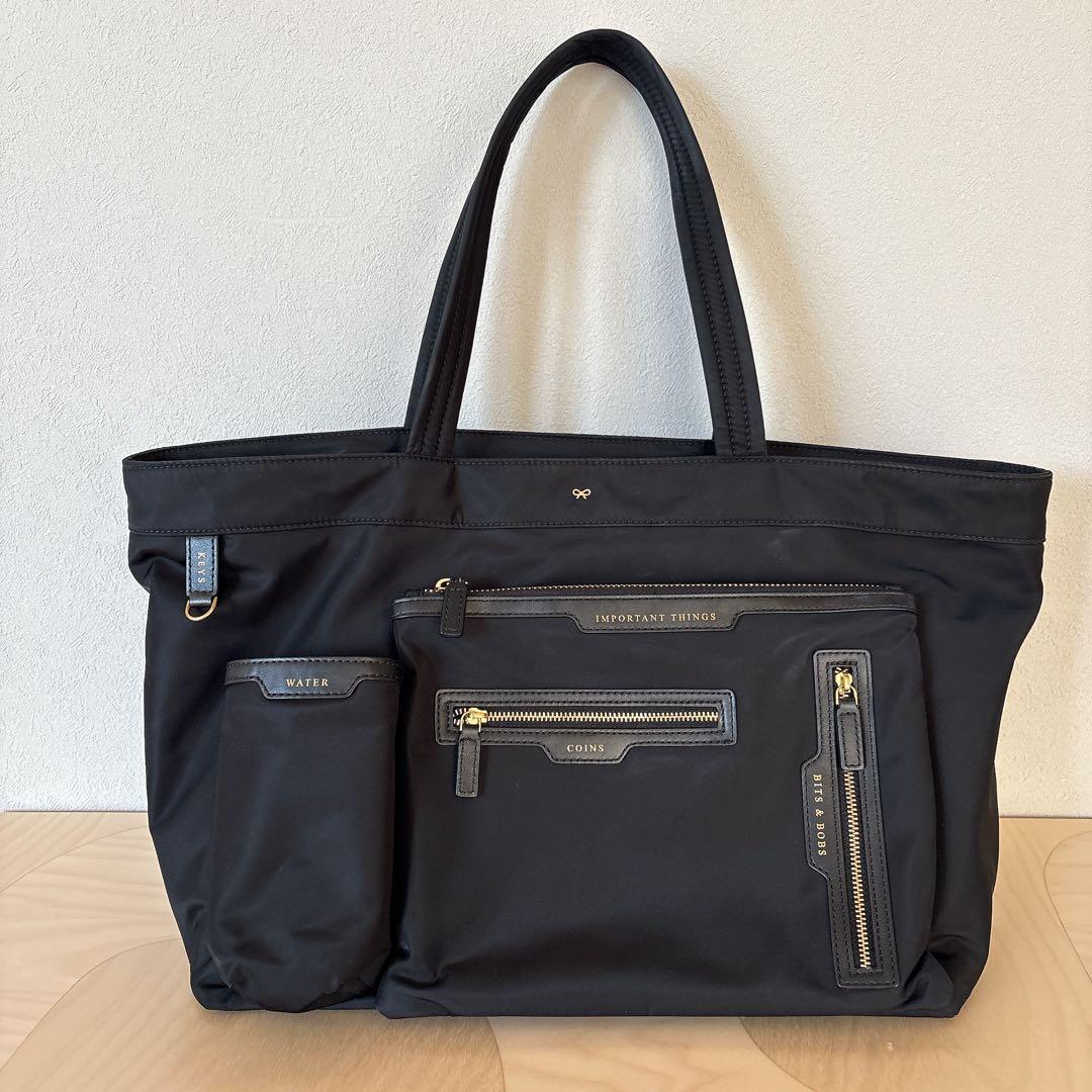 Anya Hindmarch アニヤハインドマーチ マルチポケットトート