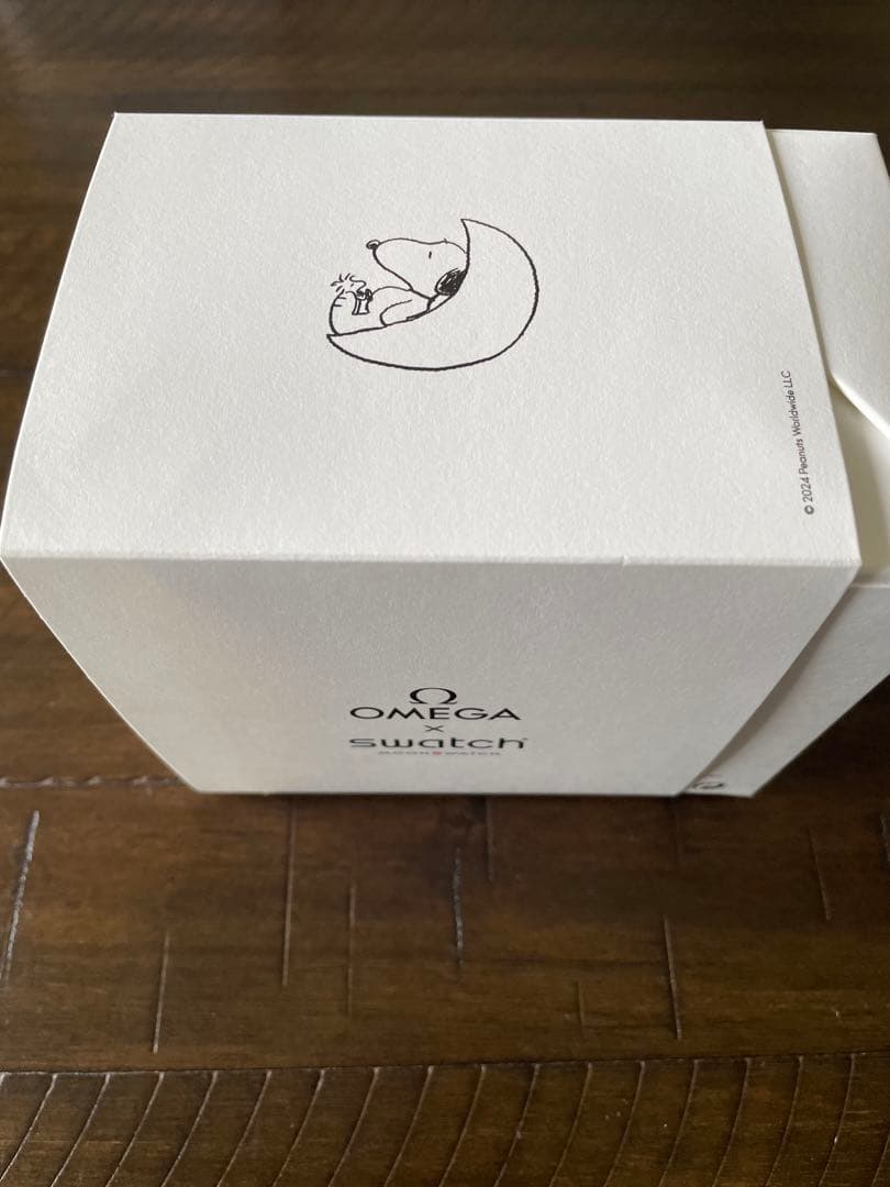 希少! OMEGA x Swatch オメガ スウォッチ スヌーピー 白 新品