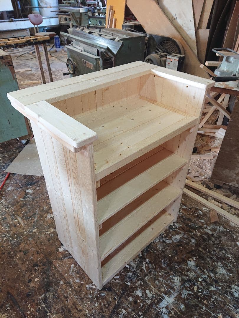 レジカウンター diy オーダー家具