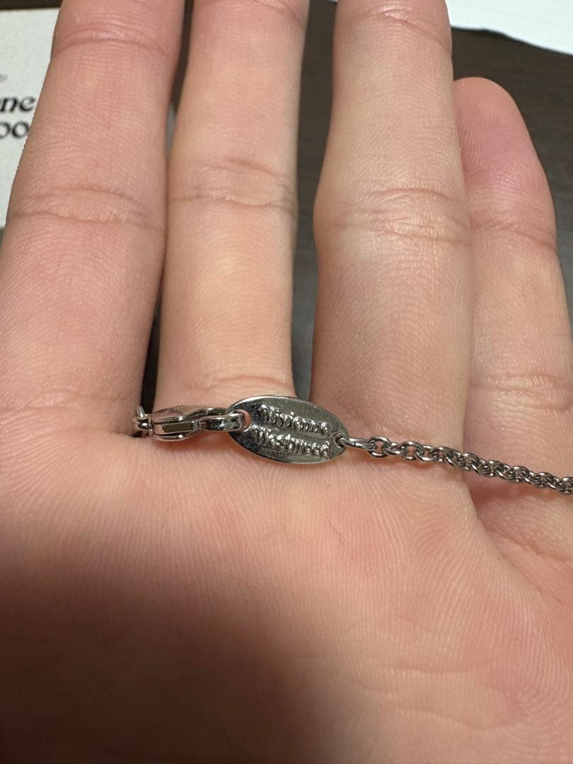 Vivienne Westwood Diamante Heart ネックレス