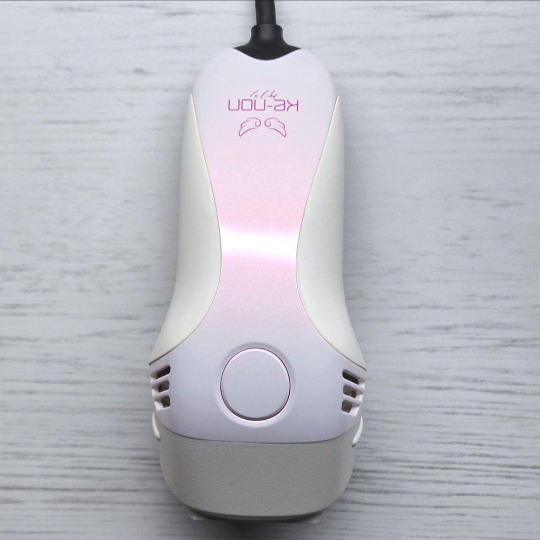 【付属品全付】脱毛器 ケノン Ke-non Ver8.4 パールホワイト