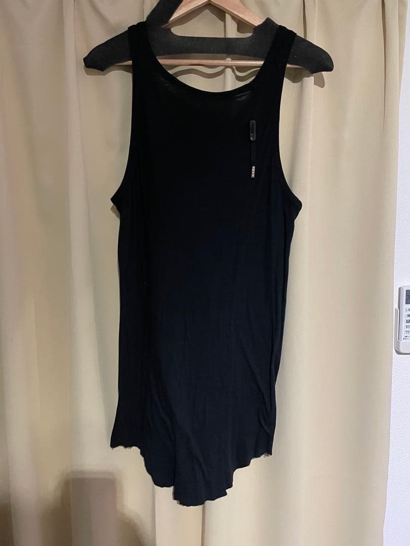 トップス Boris bidjan saberi Black Tank 0.1
