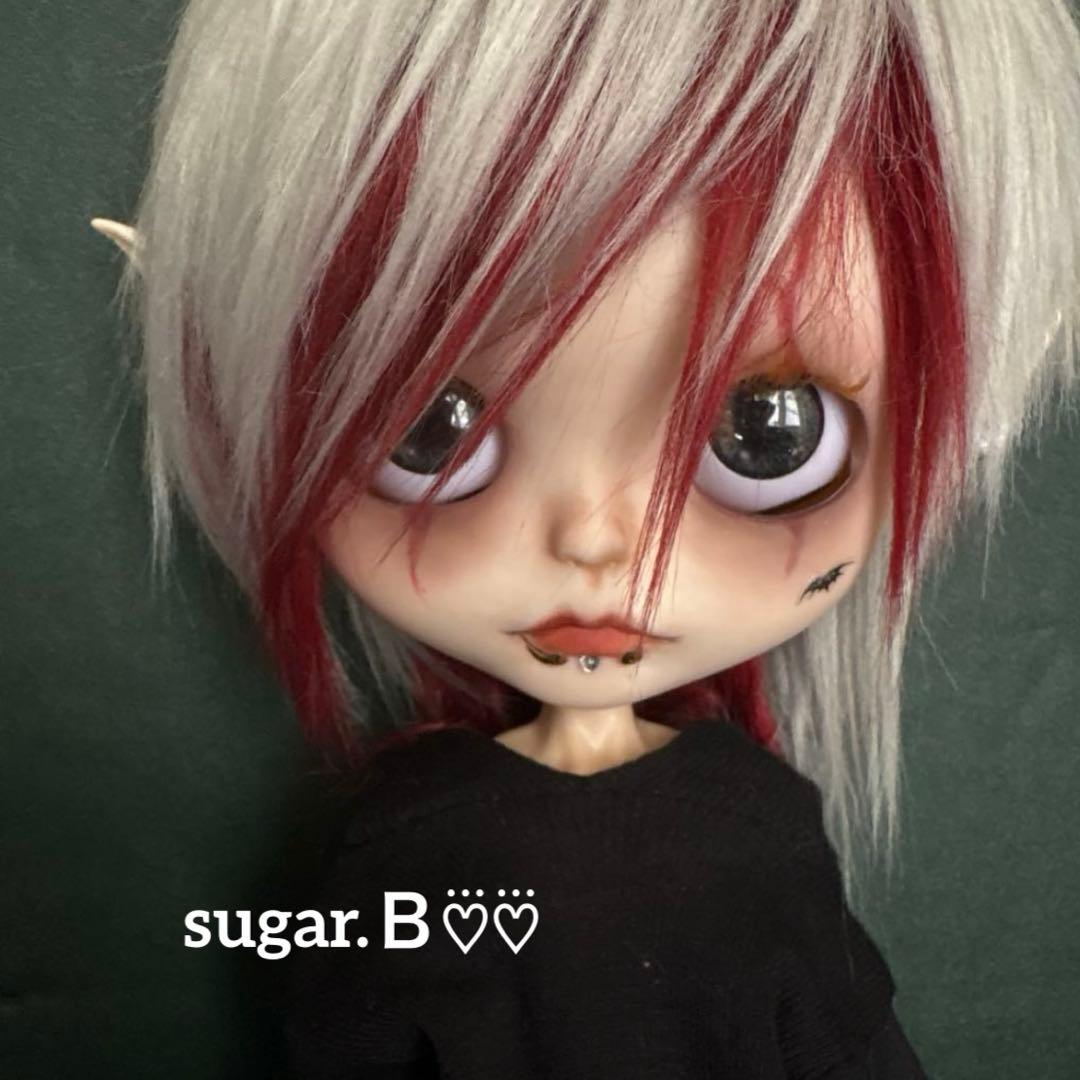 アイシードールカスタム♠ハロウィン♠シルバー×ワイン♠