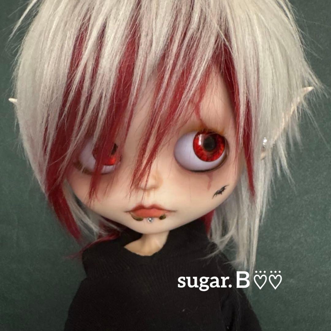 アイシードールカスタム♠ハロウィン♠シルバー×ワイン♠