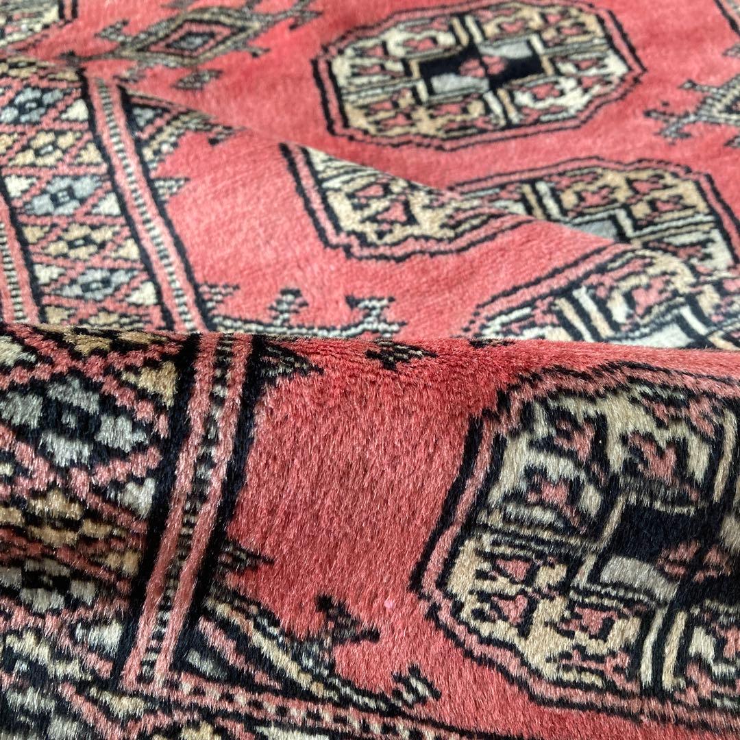 ヴィンテージラグ　トライバルラグ　パキスタン　ランナー