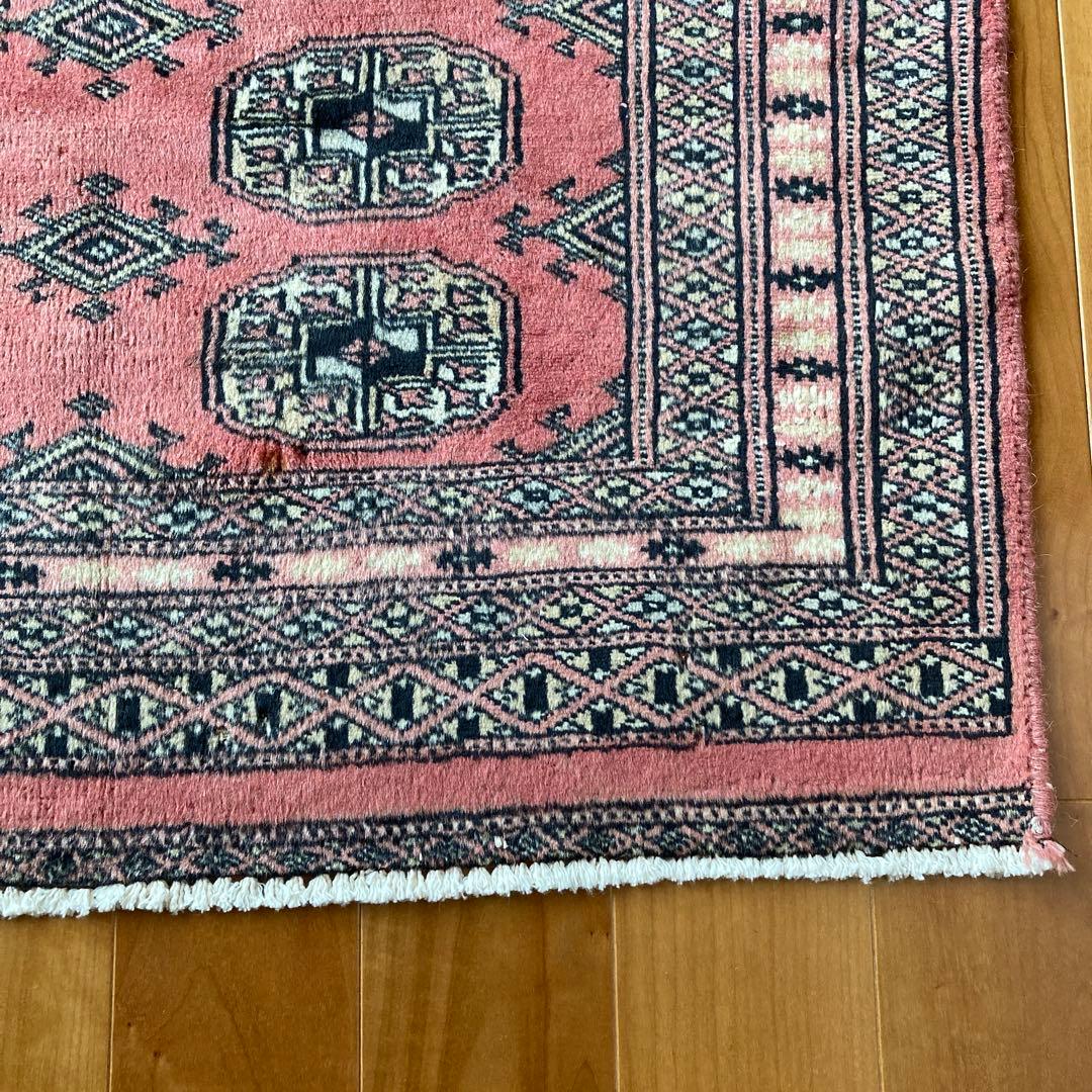 ヴィンテージラグ　トライバルラグ　パキスタン　ランナー