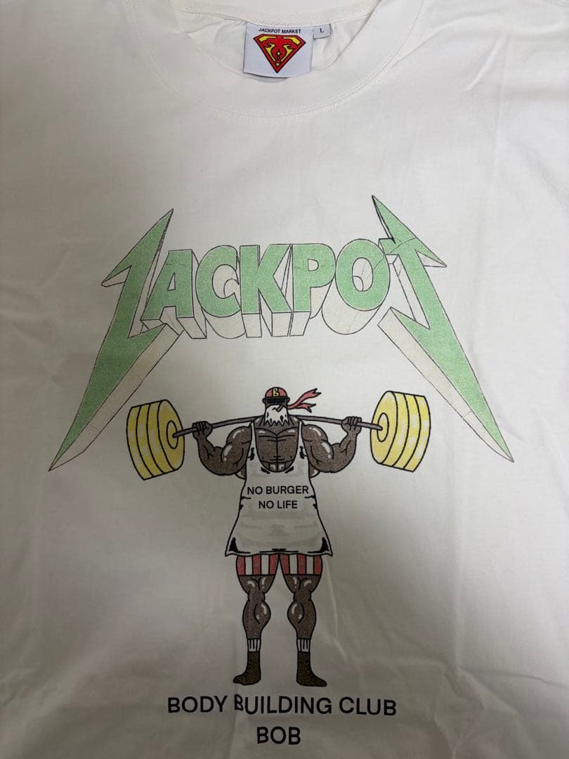 jackpot market Tシャツ　ボブ　Lサイズ