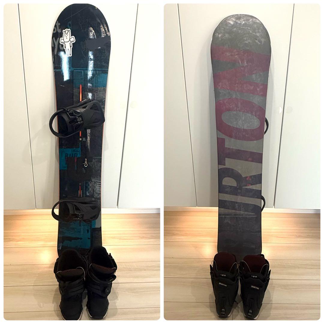 バートン プロセス フライングV 152cm 板+バインディング+ブーツ　その他