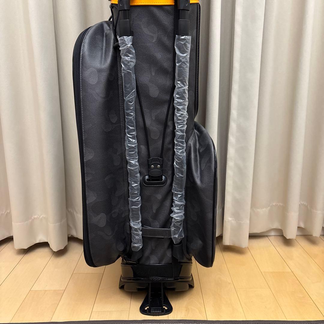 UST mamiya カモフラキャディバッグ スタンド付き