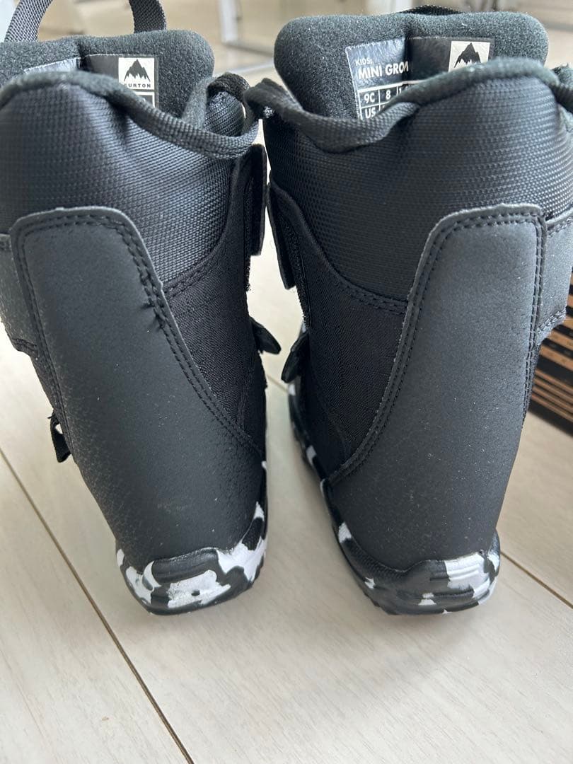 BURTON ミニグロム　スノーボードブーツ ブラック15.5〜16.5センチ