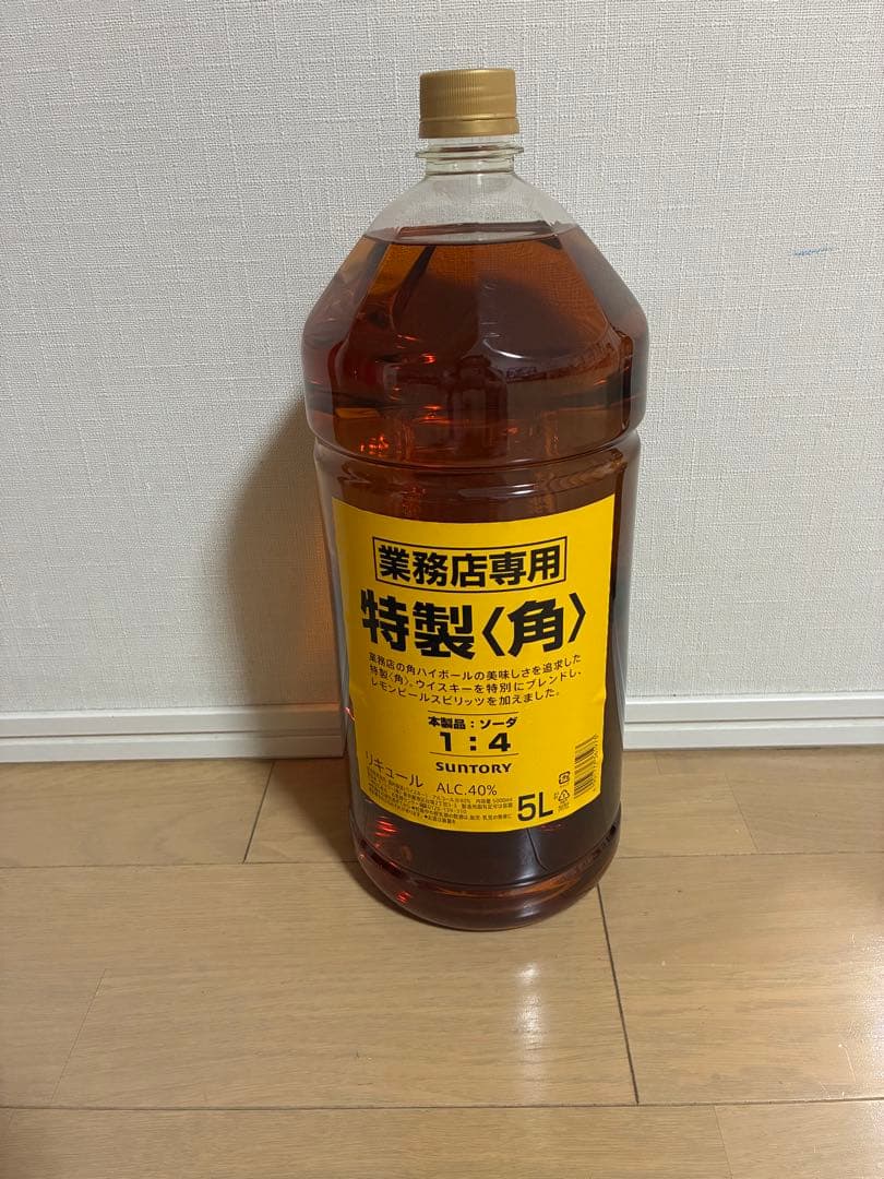 サントリー 特製角 5L 業務用ウイスキー