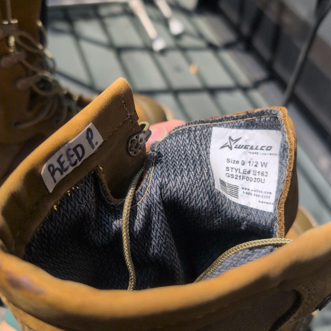 【希少サイズ】8.5W WELLCO RAT ミリタリーブーツ USMC