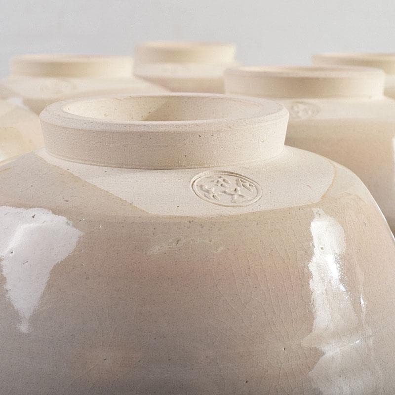 茶道具　八世乾山　山本如仙造　色絵金彩　数茶碗　十客　共箱　M　R9425B