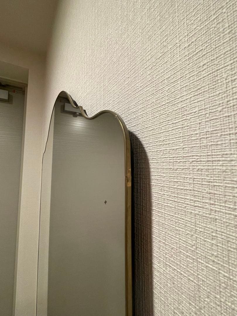 ZARA  真鍮ウォールミラー